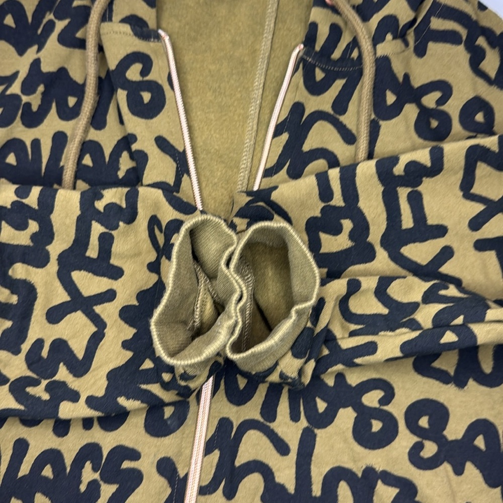 Savage X Fenty Forever Savage green fleece hooded onesie L/S - Picture 7 of 12